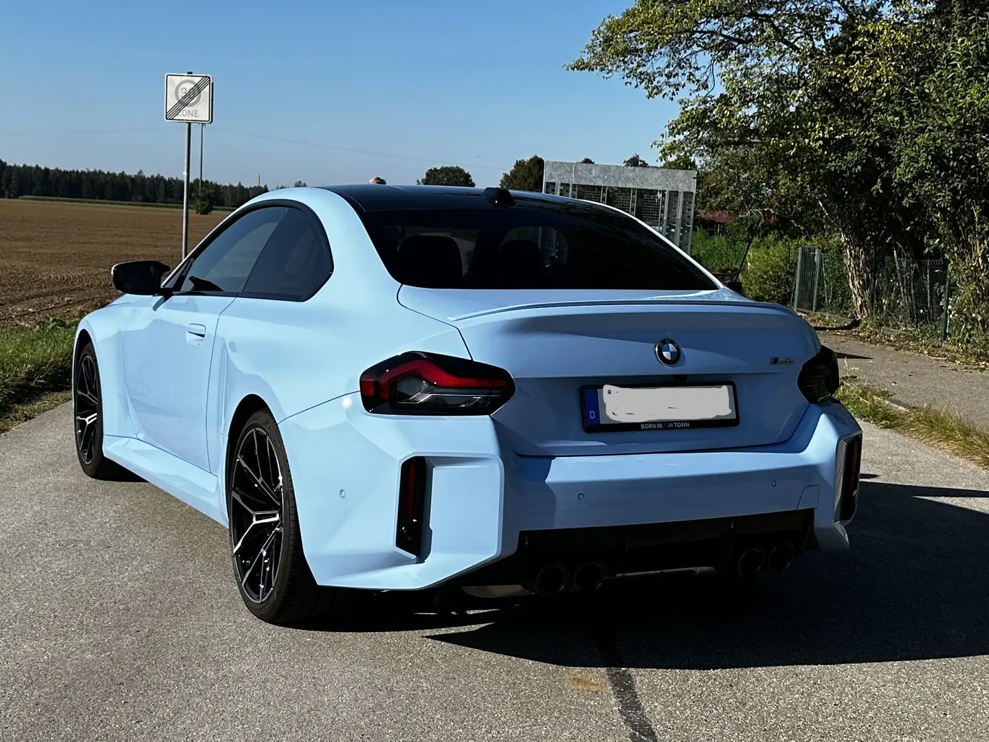 BMW M2 Carbondach, Vmax 285, Top Zustand Blau - 2