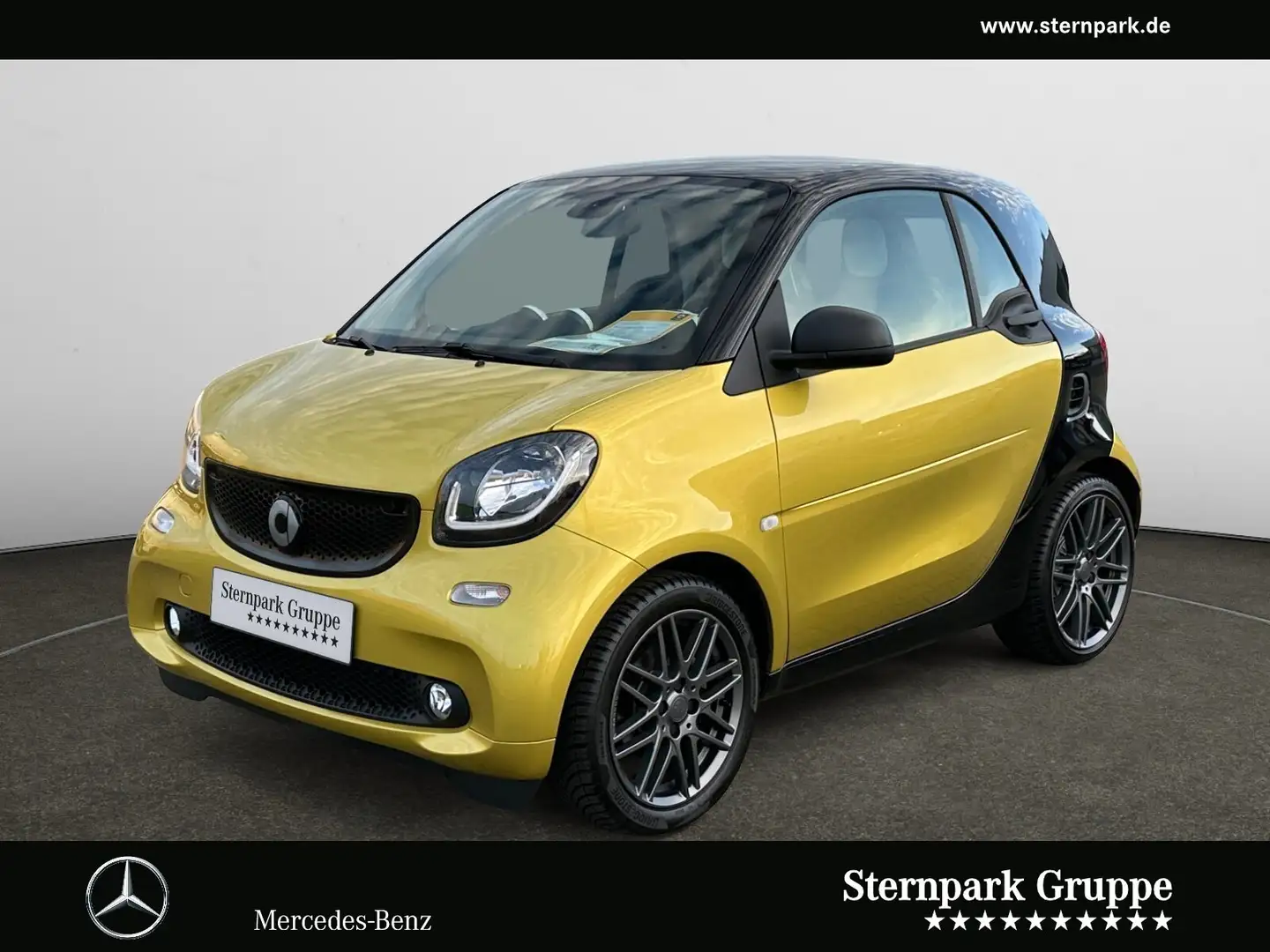 smart forTwo fortwo coupe passion BRABUS*NAVI*SLEEK/STYLE Klima Gelb - 1