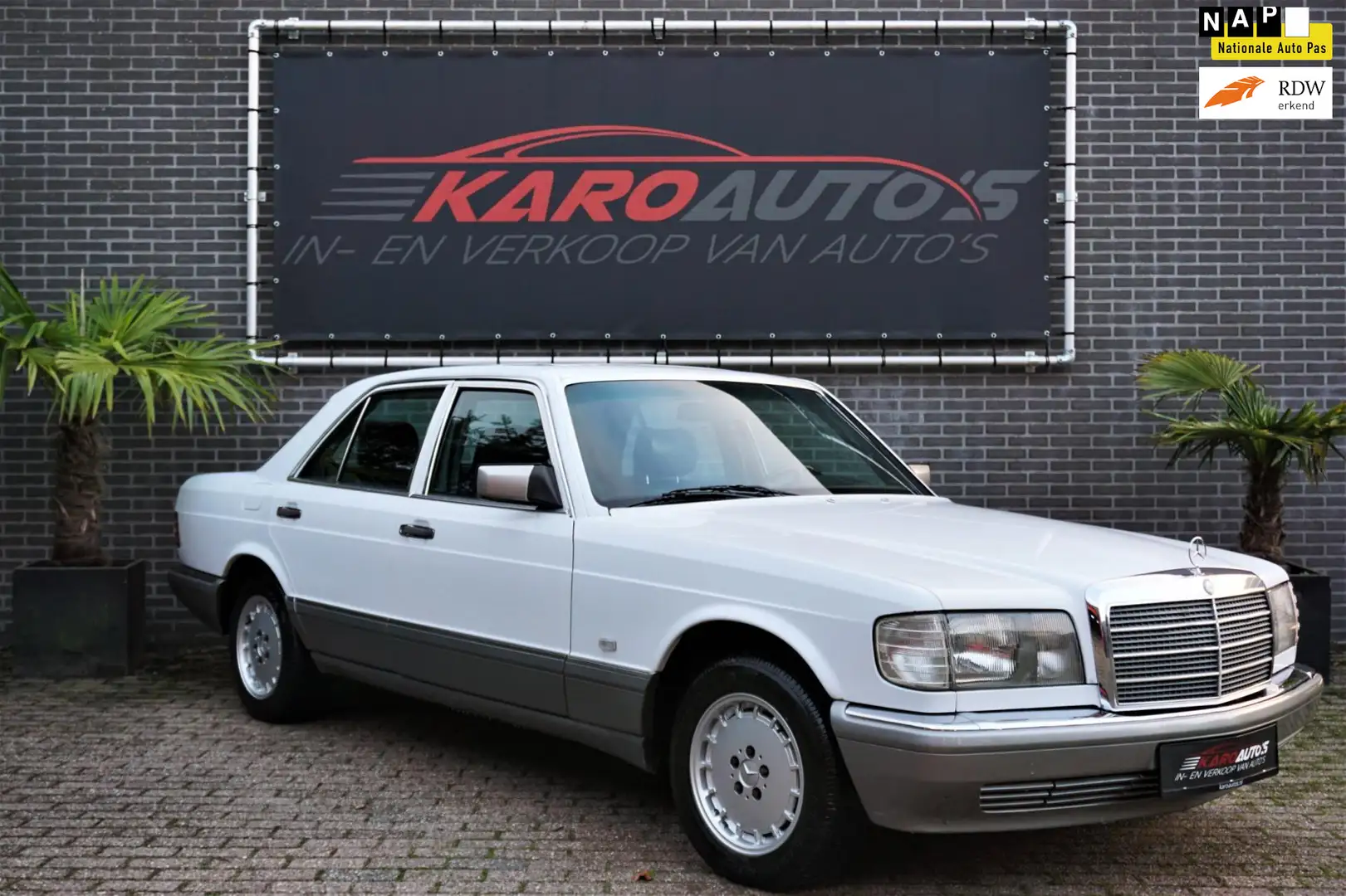 Mercedes-Benz S 300 SE AUT Leer Airc Dak LPG Oldtimer Beyaz - 1