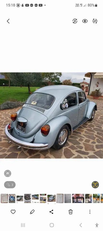 Volkswagen Maggiolino Modello 1979, foto 7