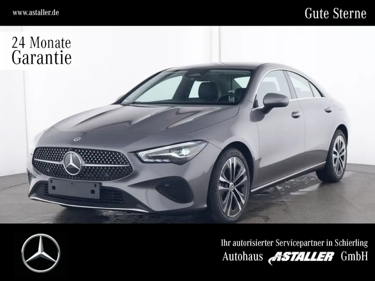 Mercedes-Benz CLA 180 Progressive  MBUX+Led+Kam+WiPa+18"+Navi Grijs - 1
