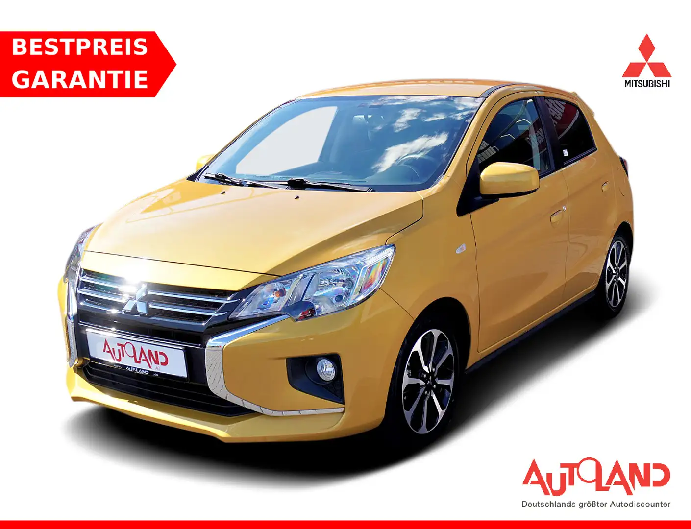 Mitsubishi Space Star 1.2 Intro Edition Sitzheizung Klima Jaune - 1