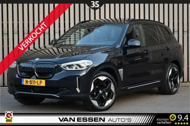 BMW iX3 High Executive 80 kWh Pano Trekhaak Leder 360-Came