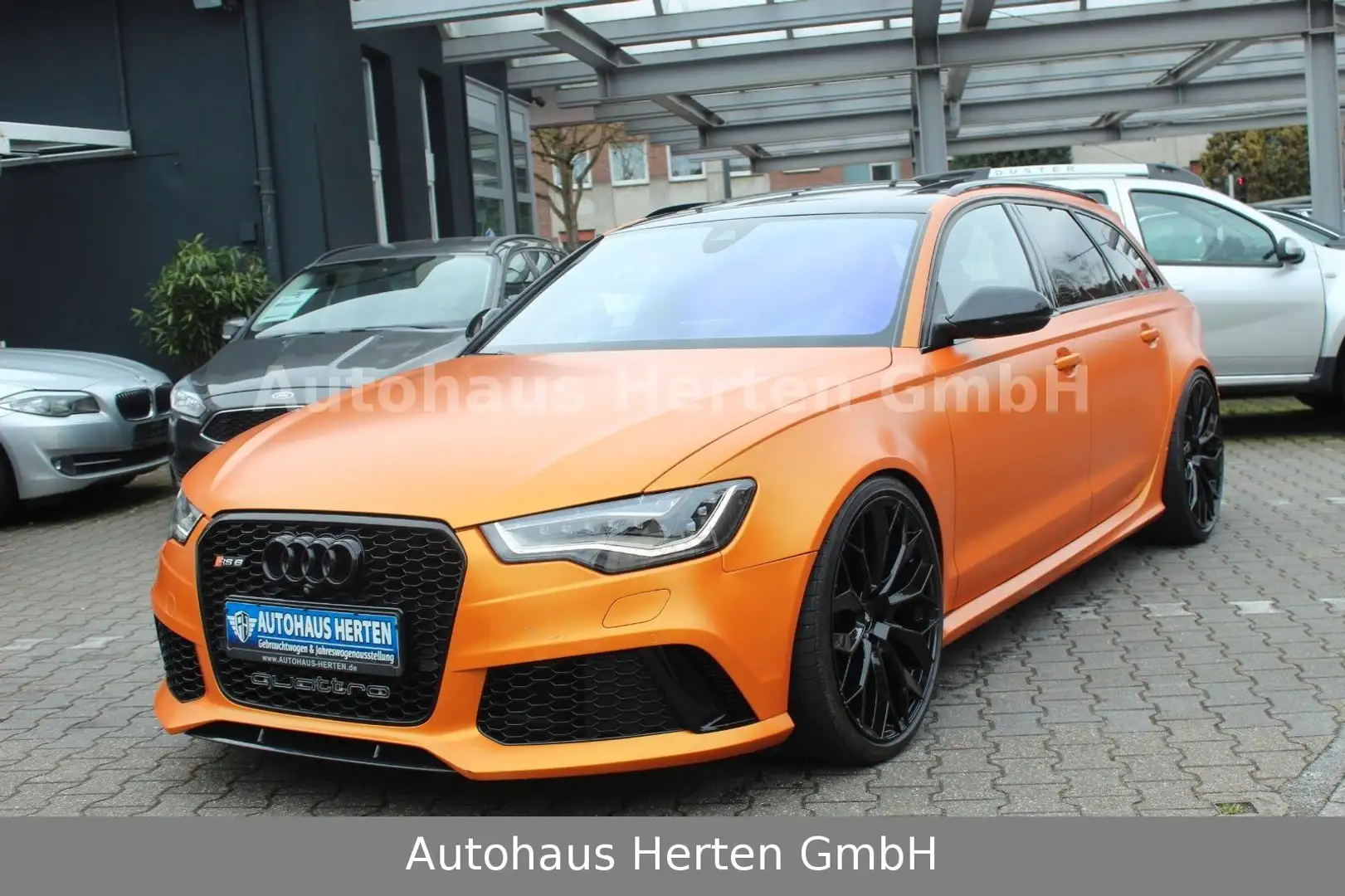 Audi RS6 Avant 4.0 TFSI Quattro*MATRIX*CARBON*VOLL* Blauw - 1