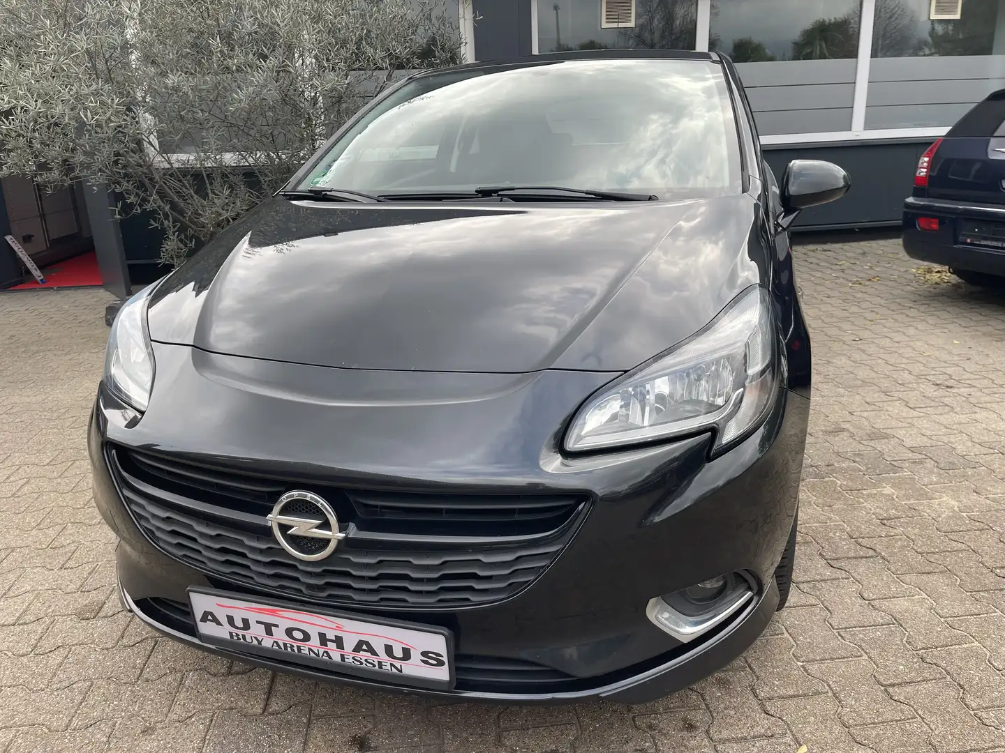 Opel Corsa 1.0 Turbo OPC-Line ecoFlex 1.Hand Top Gepflegt Noir - 1