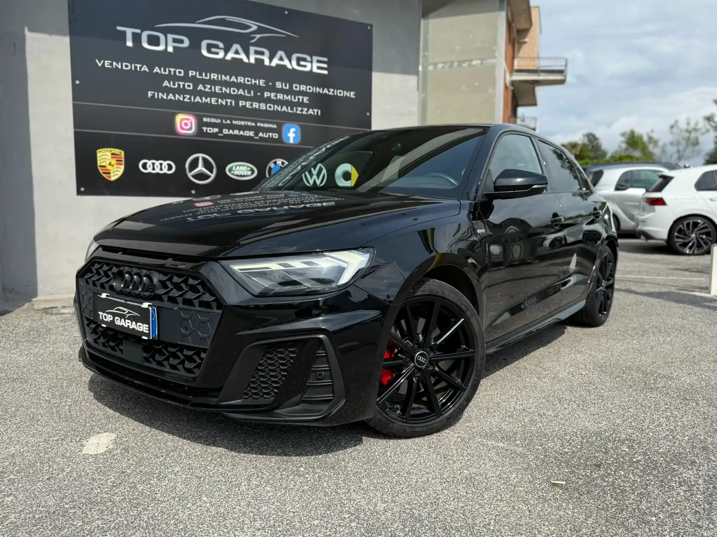 Audi A1 Sportback 30 1.0 tfsi S Line  s-tronic my20 Noir - 1