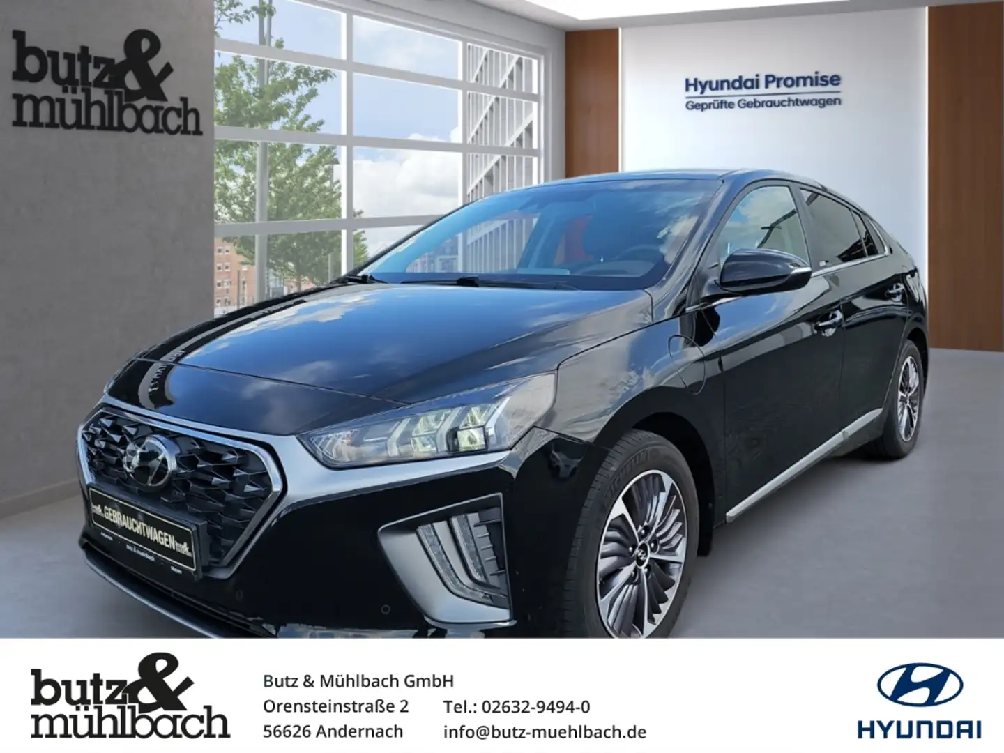 Hyundai IONIQ Plug-in-Hybrid 1.6 GDI Prime Negro - 1