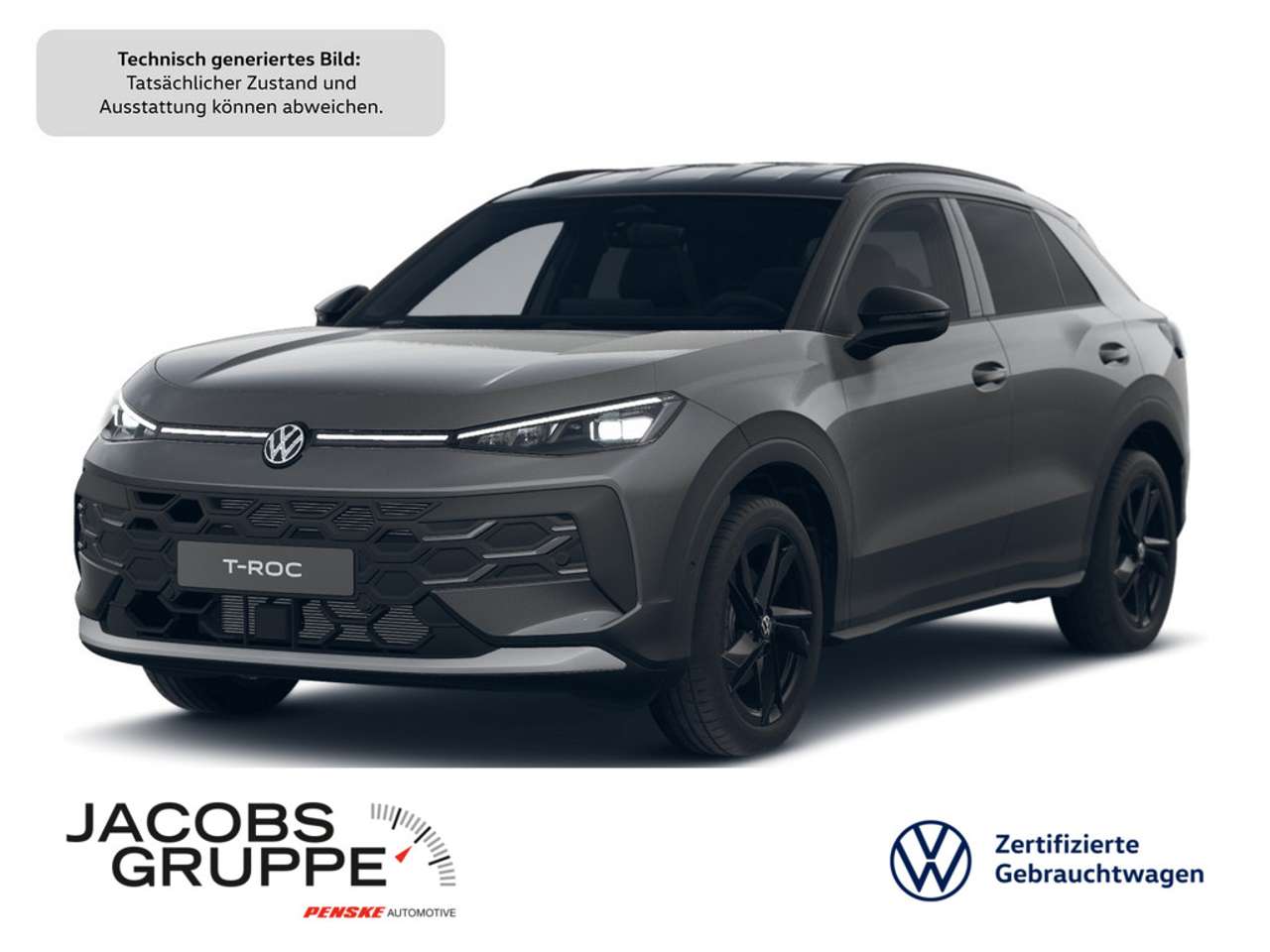 Volkswagen T-Roc — Volkswagen T-Roc 1.5 eTSI DSG Style Black Style/Matrix/Navi/Keyless Access/ParkAs