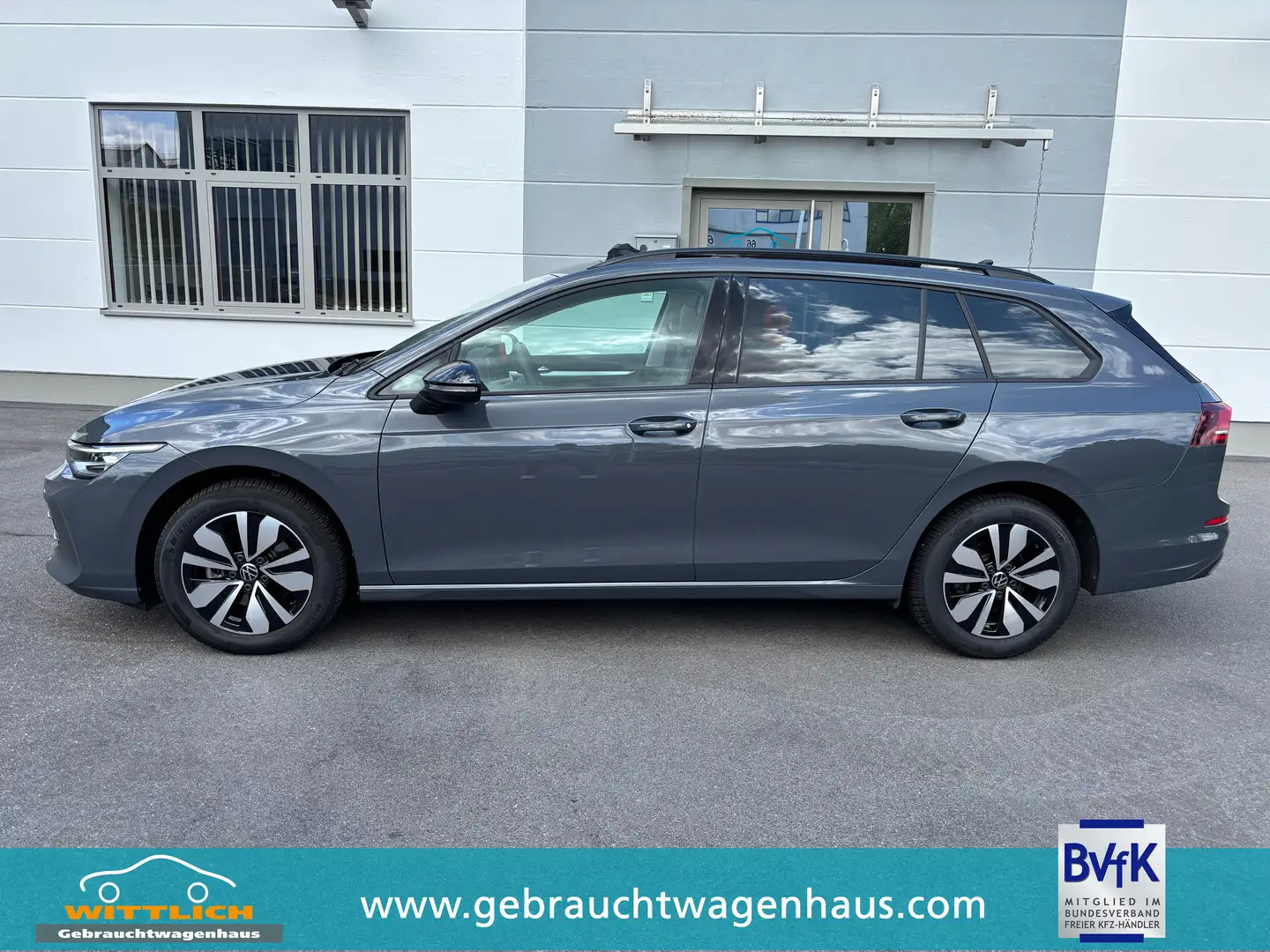 Volkswagen Golf Variant 1.5 TSI - "GOAL" +Schiebedach, +LED, +Garantie Grijs - 2