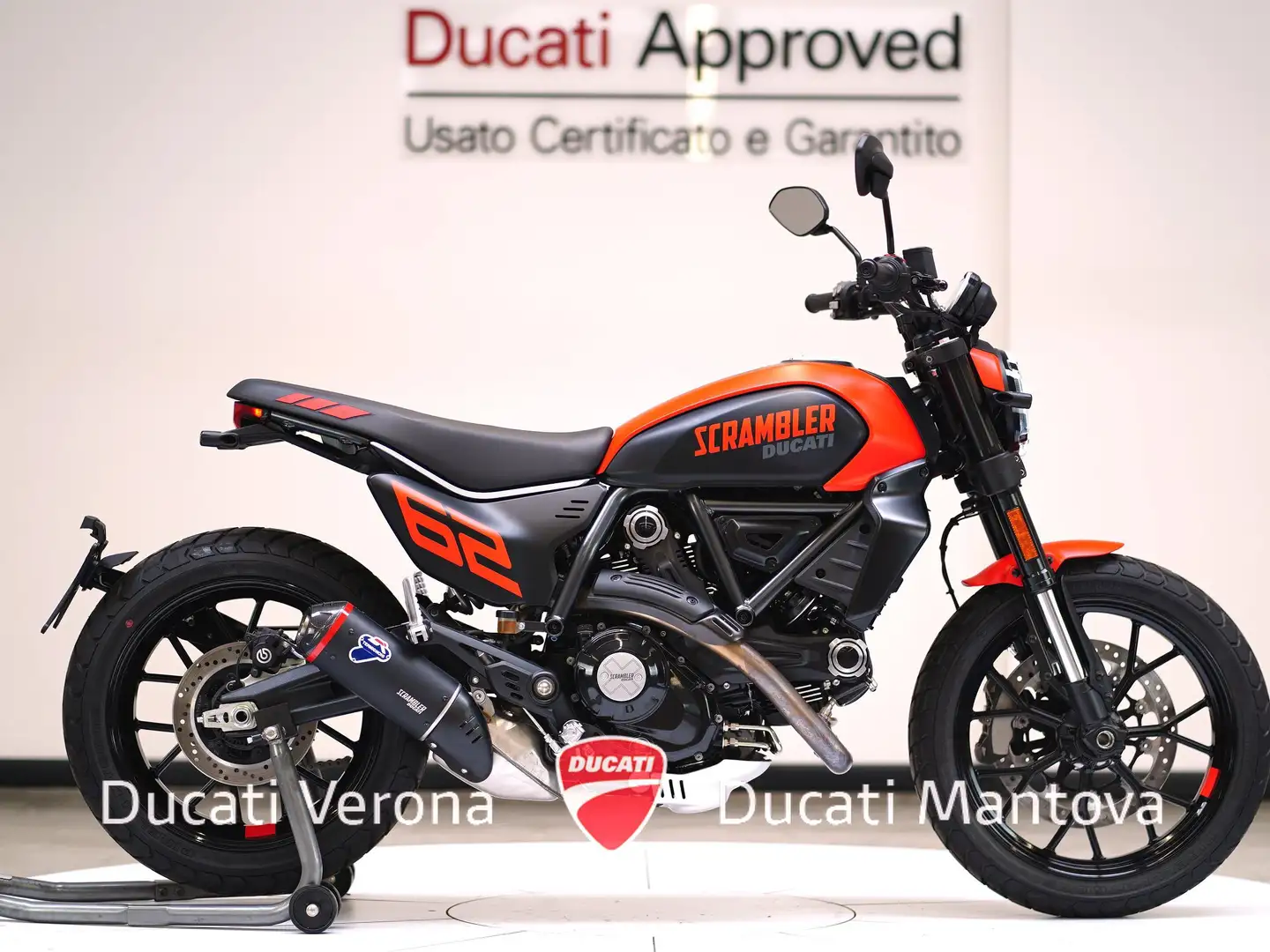 Ducati Scrambler DUCATI SCRAMBLER 800 FULL THROTTLE PRONTA CONSEGNA Roşu - 1