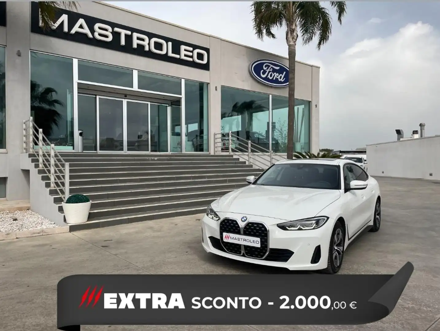 BMW 420 420d Gran Coupe mhev 48V xdrive Sport auto,Km Cert Bianco - 1