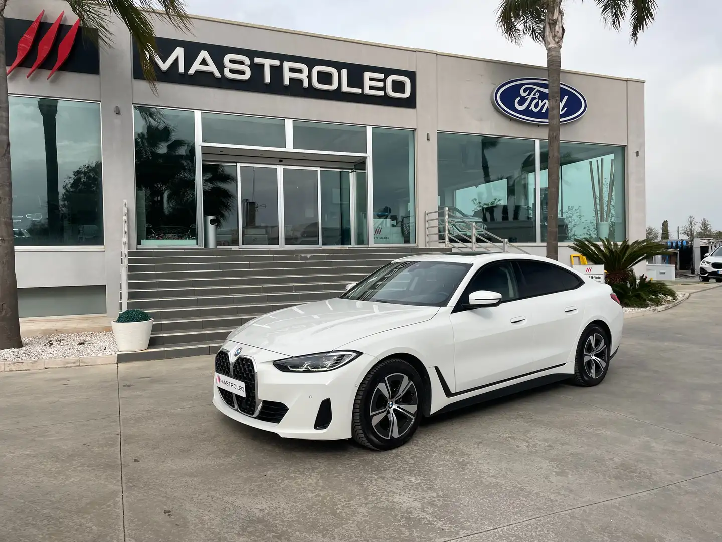 BMW 420 420d Gran Coupe mhev 48V xdrive Sport auto,Km Cert Bianco - 2