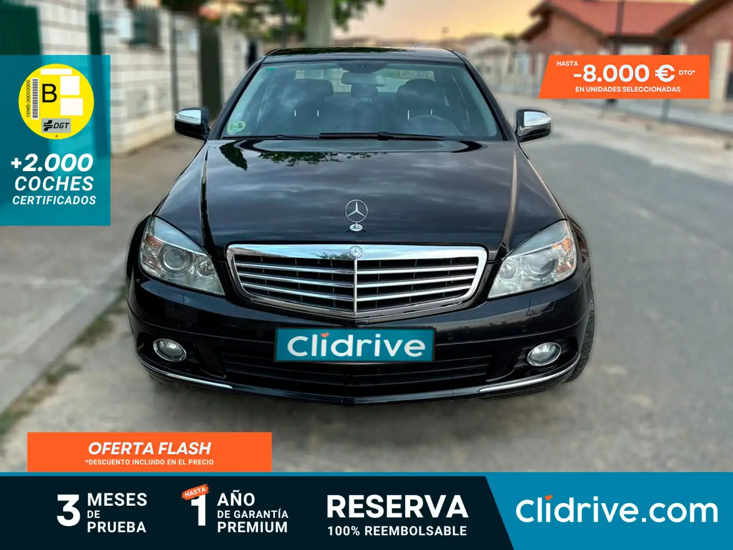 Mercedes-Benz C 220 CDI Blue Efficiency Negro - 1