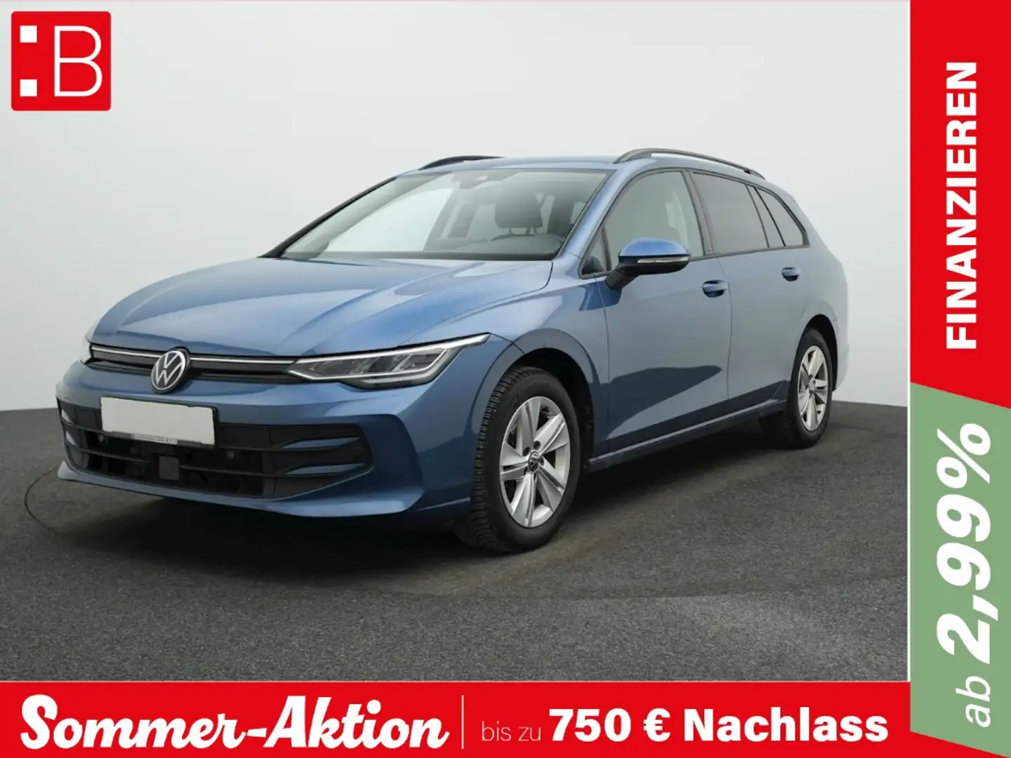 Volkswagen Golf Variant VIII 1.5 TSI Life LED APP-CONNECT ACC KAMERA PDC S Niebieski - 1