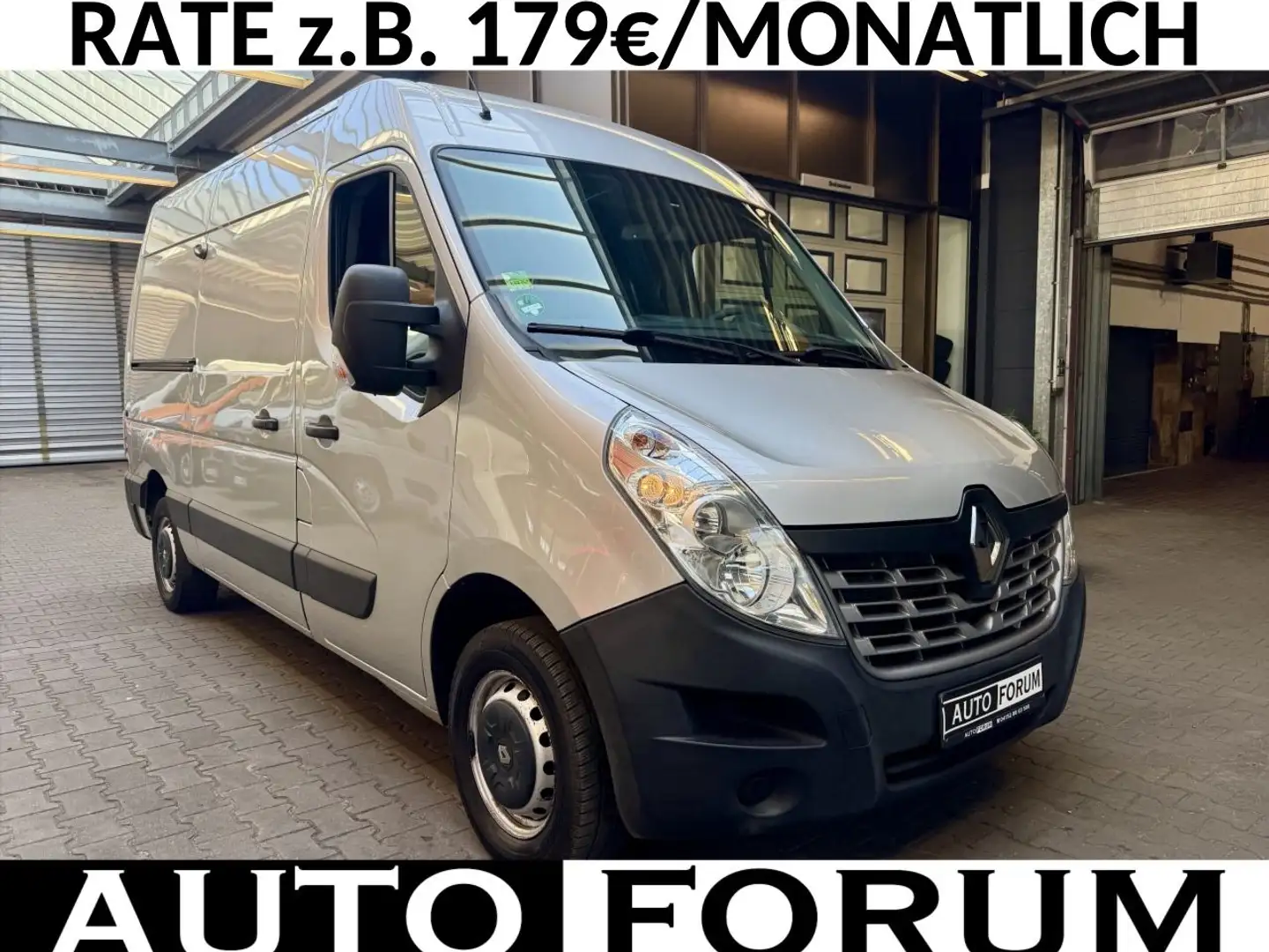 Renault Master 2.3 dCi L2H2 3STZ KLIMA REGALE WÜRTH CAM Plateado - 1