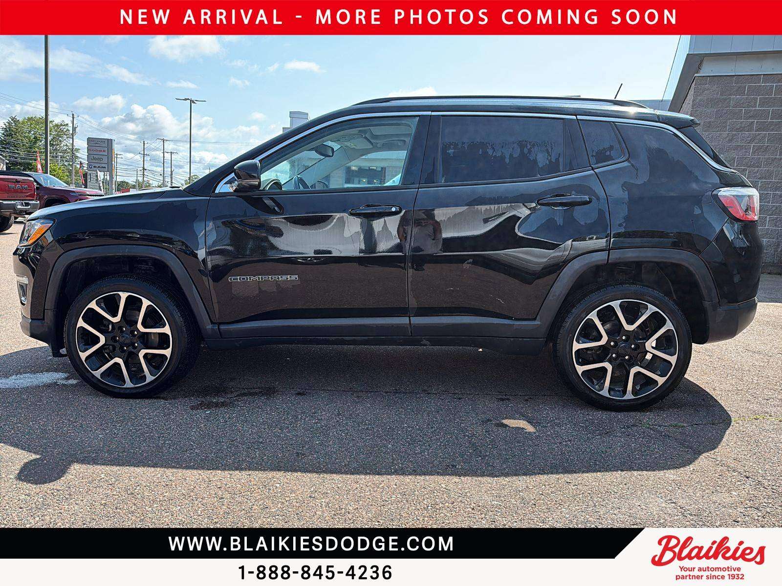 Black 2017 Jeep Compass SUV / Crossover Four-Wheel Drive 9-Speed Automatic