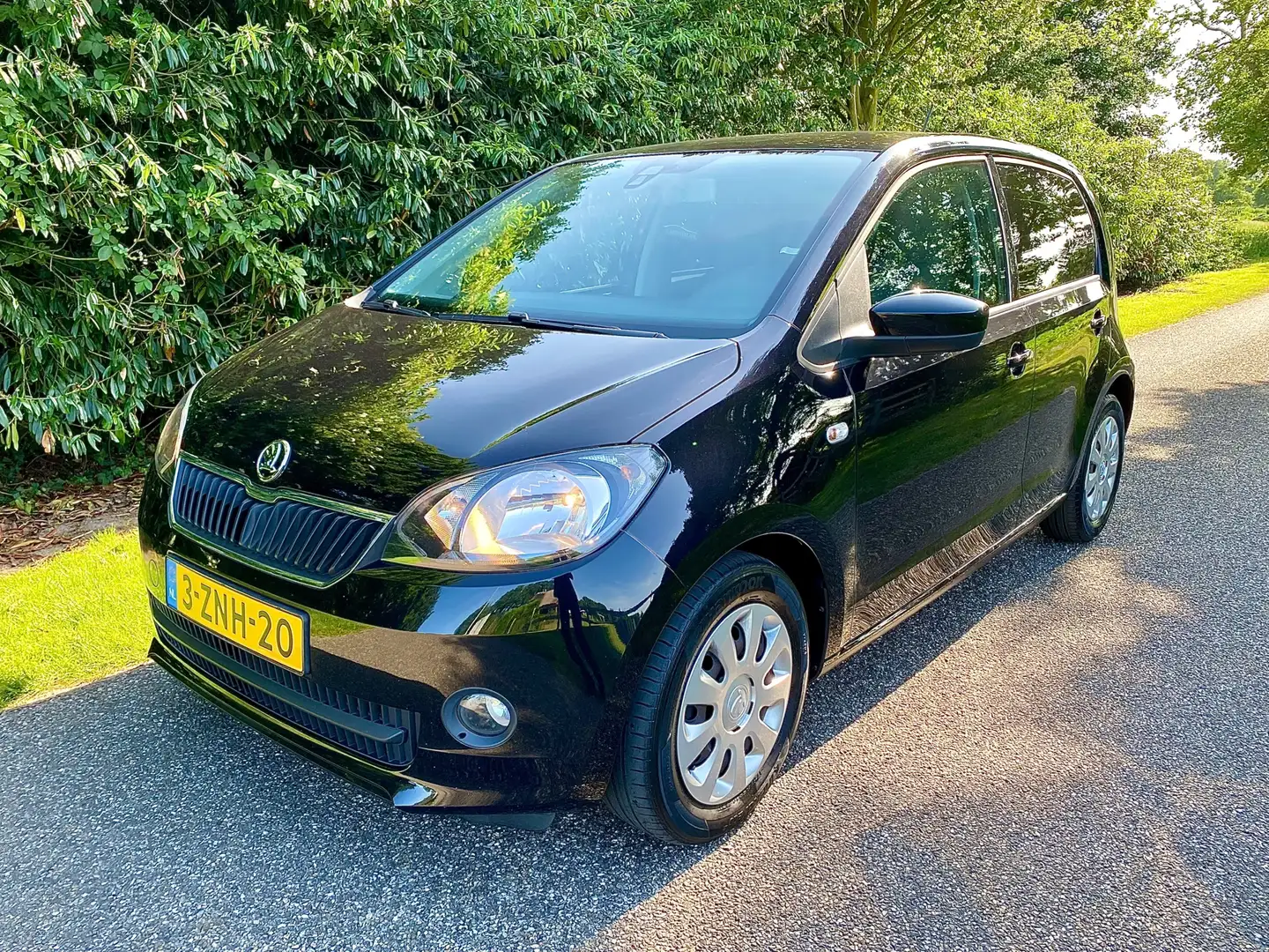 Skoda Citigo 1.0 Greentech Edition Airco|Navi|Cruise 5-deurs Zwart - 1