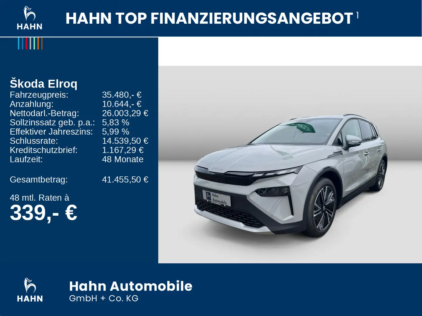 Skoda Elroq 50 Tour Wärmepumpe AHK Plus Gris - 2