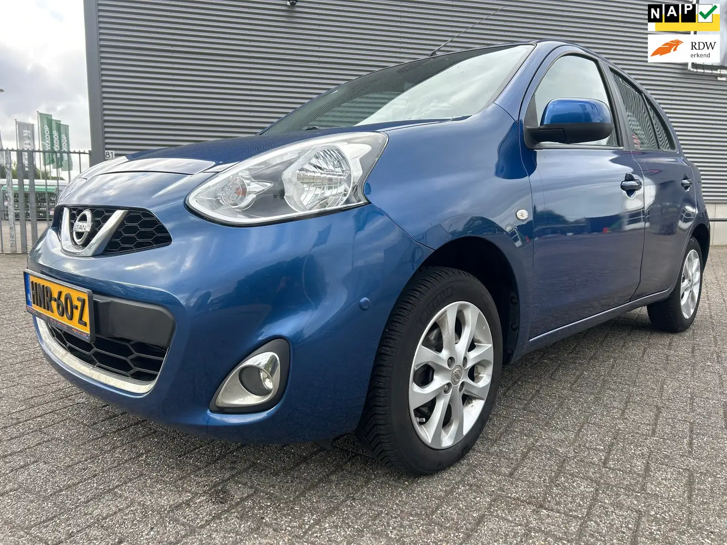 Nissan Micra 1.2 Connect Edition N-TEC. 12 MND GARANTIE -CLIMA- Blau - 1