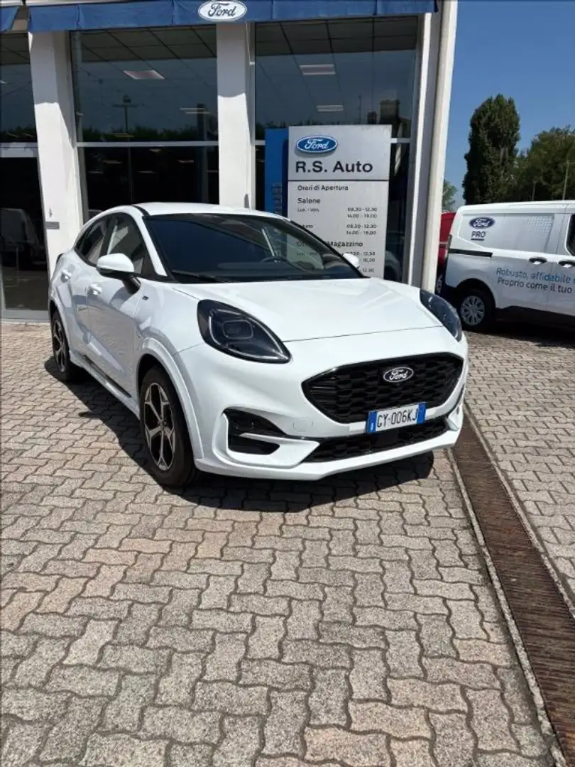 Ford Puma 1.0 ecoboost h ST-Line125cv Bianco - 1