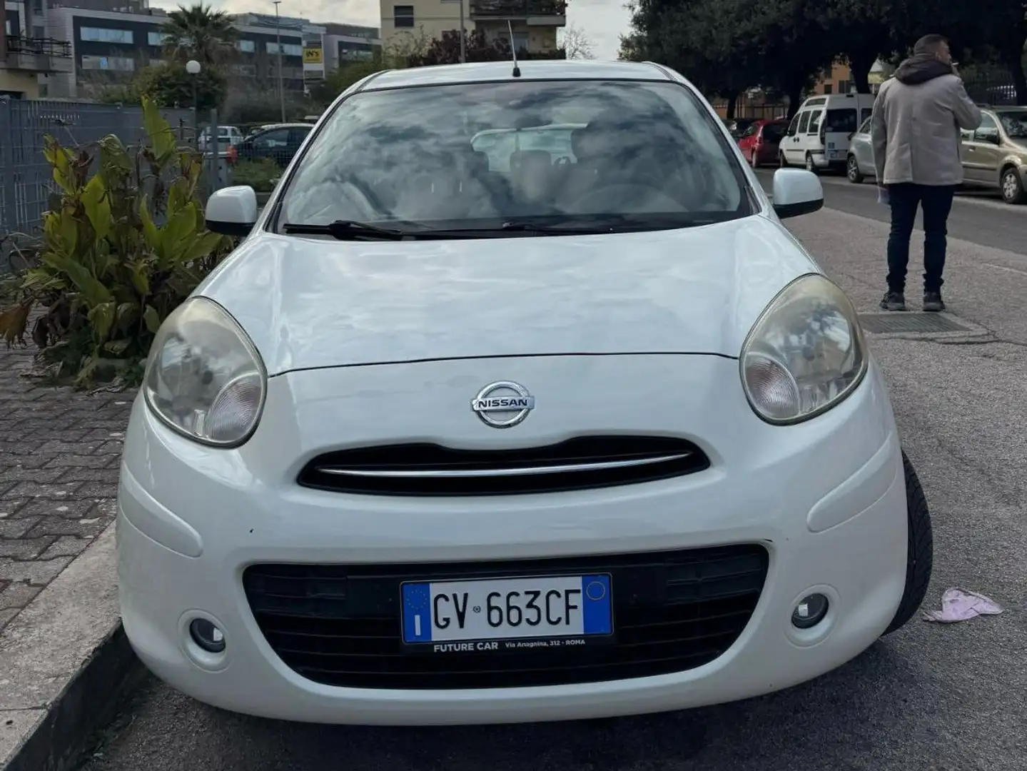 Nissan Micra Micra IV 2010 5p 1.2 Acenta Young Bianco - 1
