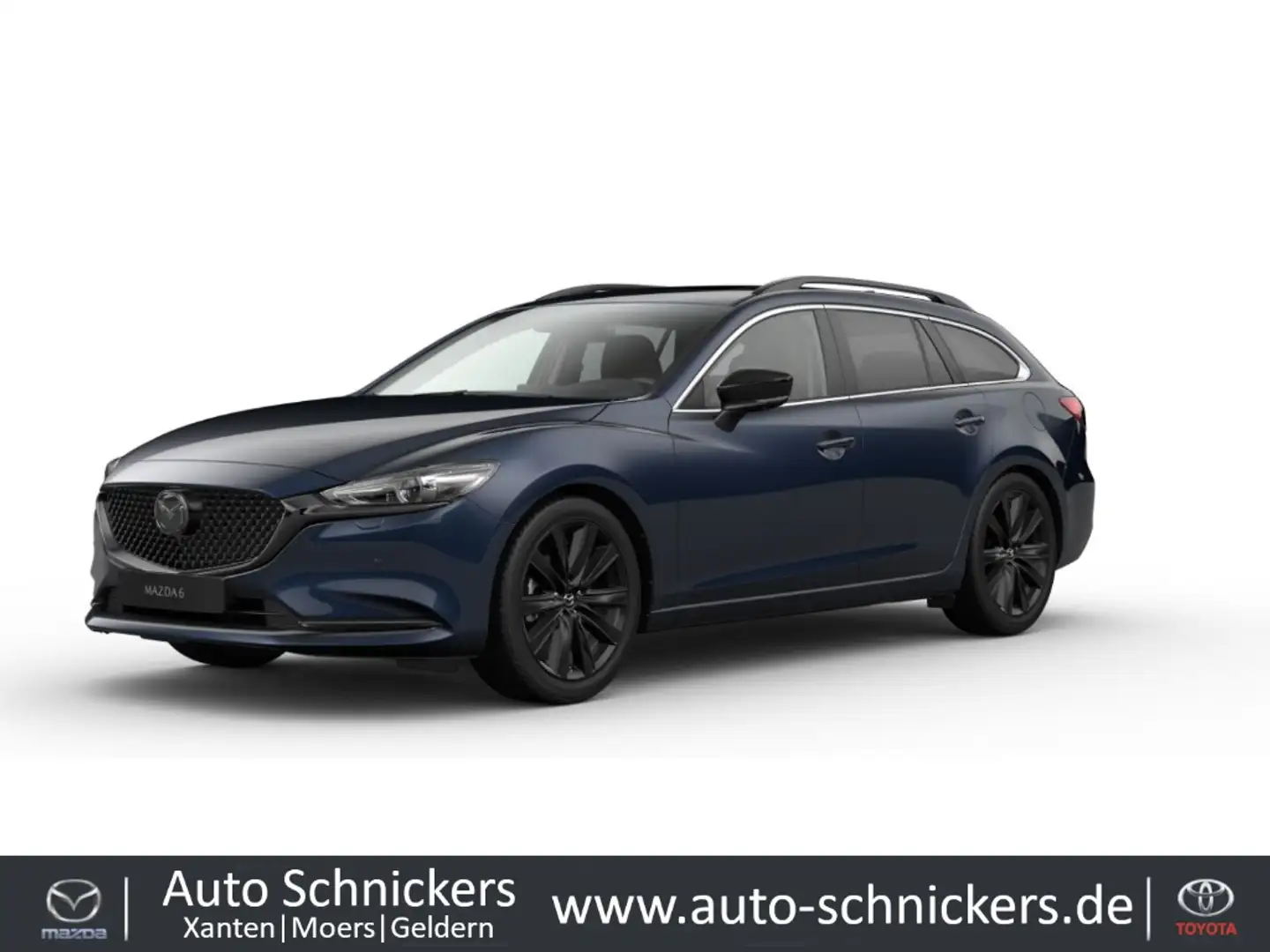 Mazda 6 HOMURA+MATRIX+BOSE+GSD+KAMERA+CARPLAY+AKTION!! Blauw - 1