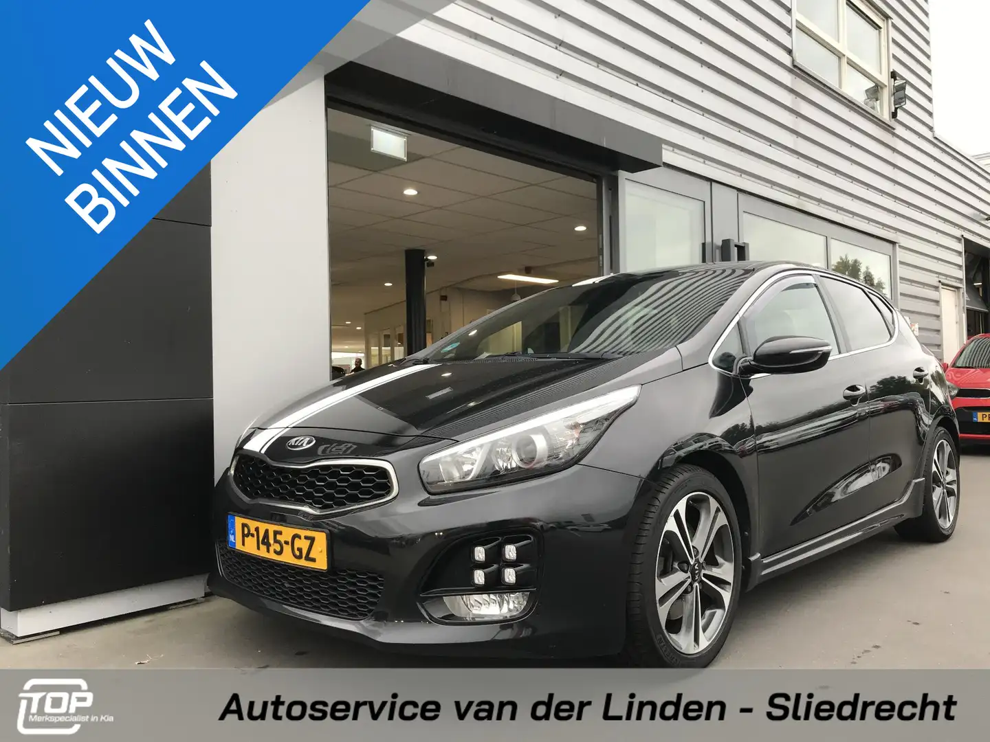 Kia Ceed / cee'd 1.0 T-GDi GT-Line 120pk Zwart - 1