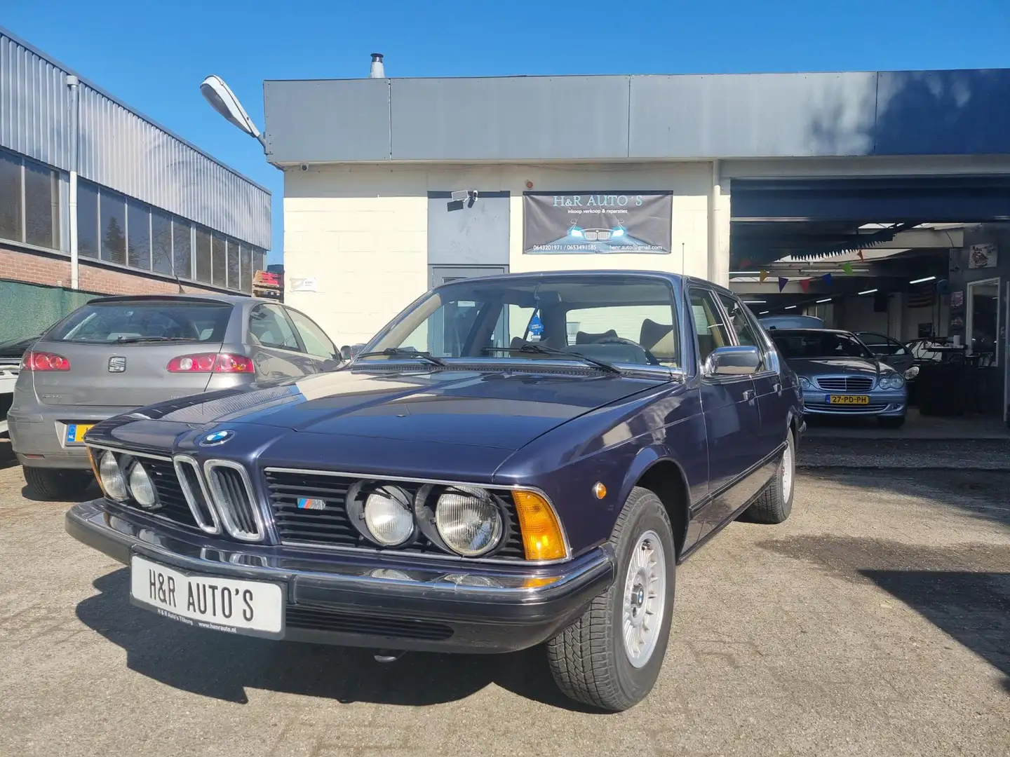 BMW 7-serie 733i , 1e eigenaar, schitterende originele Blauw - 2