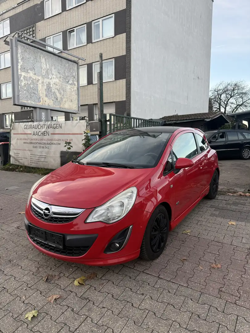 Opel Corsa D,OPC Line,2011,Tüv neu,LENKRADHEIZ.SITZHEIZUNG Rouge - 1