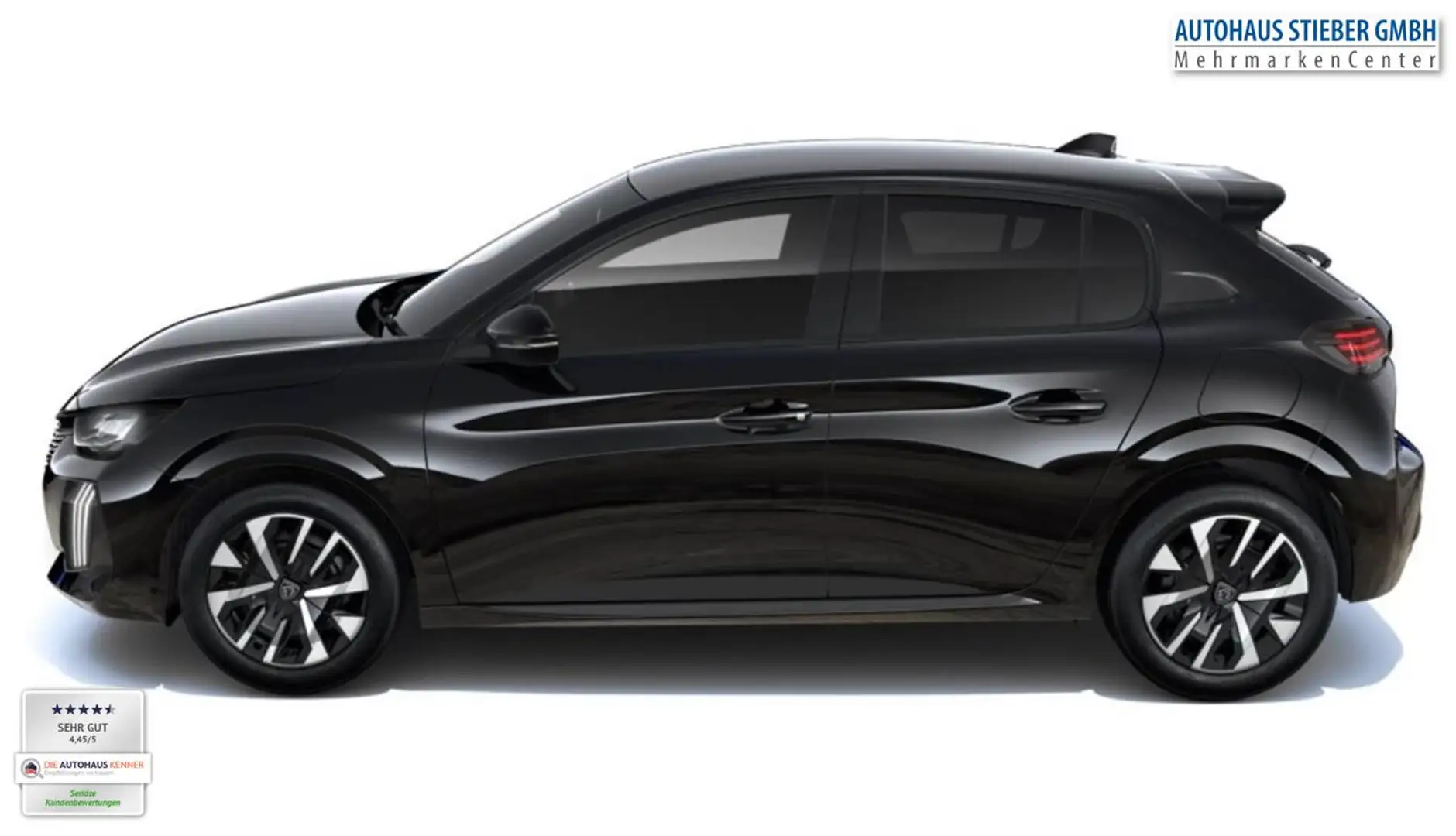 Peugeot 208 MHEV 110 DSC6 Business Nav Privacy Kam 2xPDC 81... Noir - 2