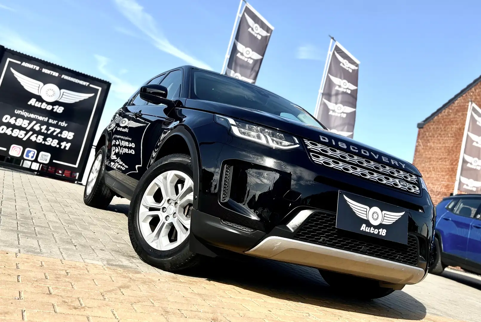 Land Rover Discovery Sport 2.0TD4⚡️MHEV4️⃣X4️⃣⚠️12M GAR⚠️ Noir - 1