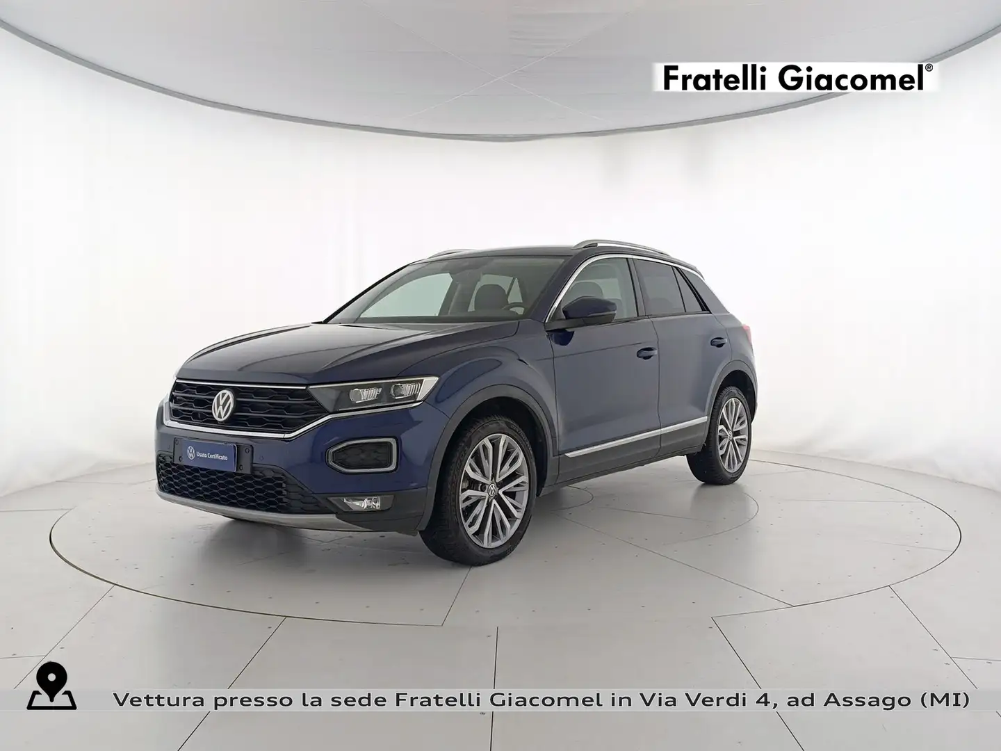 Volkswagen T-Roc 2.0 tdi advanced 150cv dsg Bleu - 1