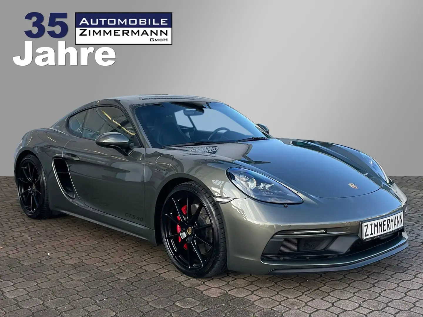 Porsche 718 718 Cayman GTS 4.0*PDK*Chrono*1.Hand*Approved* Grün - 2