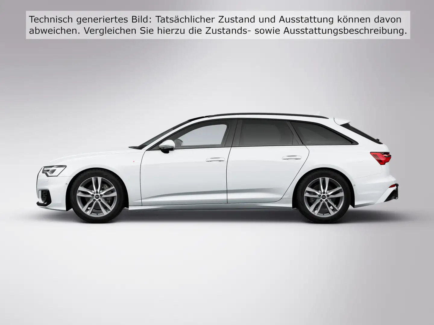 Audi A6 45 TDI qu. S line Pano*AHK*Matrix*Tour* Weiß - 2