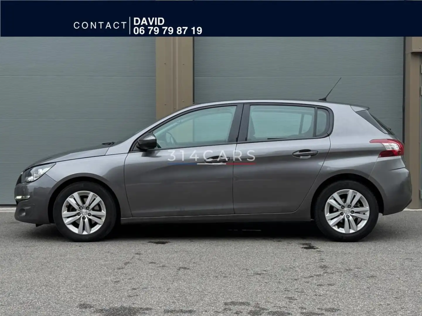 Peugeot 308 1.6 HDI 120 CV - Boite automatique Gris - 2