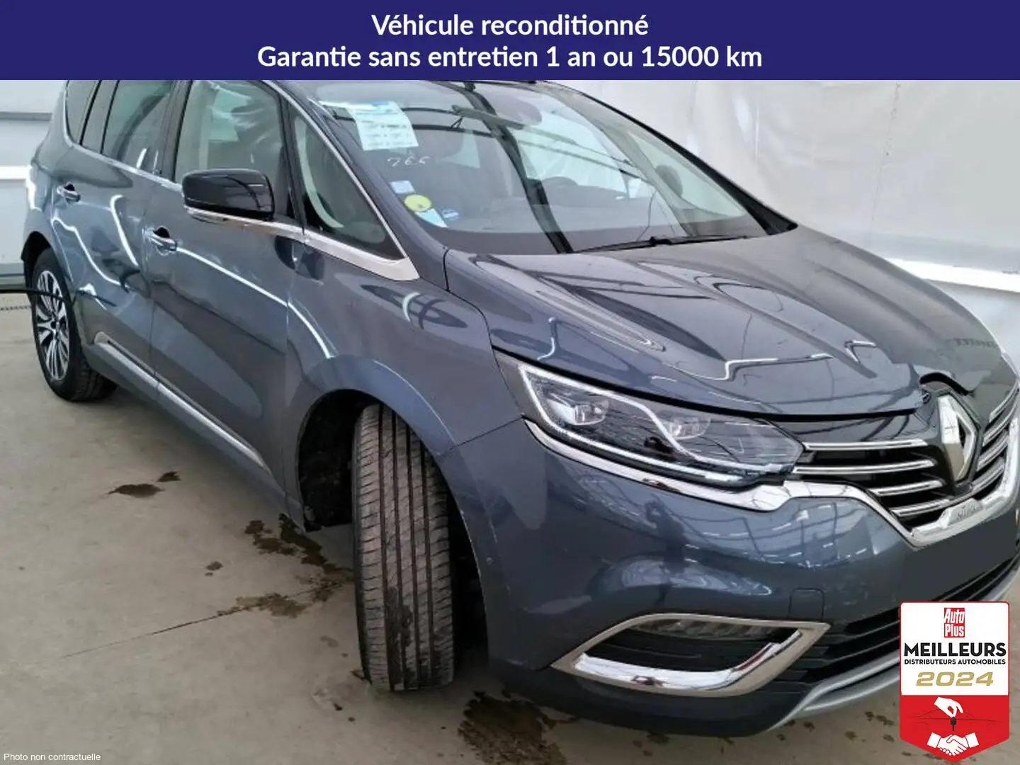 Renault Espace Espace dCi 160 Energy Initiale Paris EDC 7Pl +GPS Серый - 2