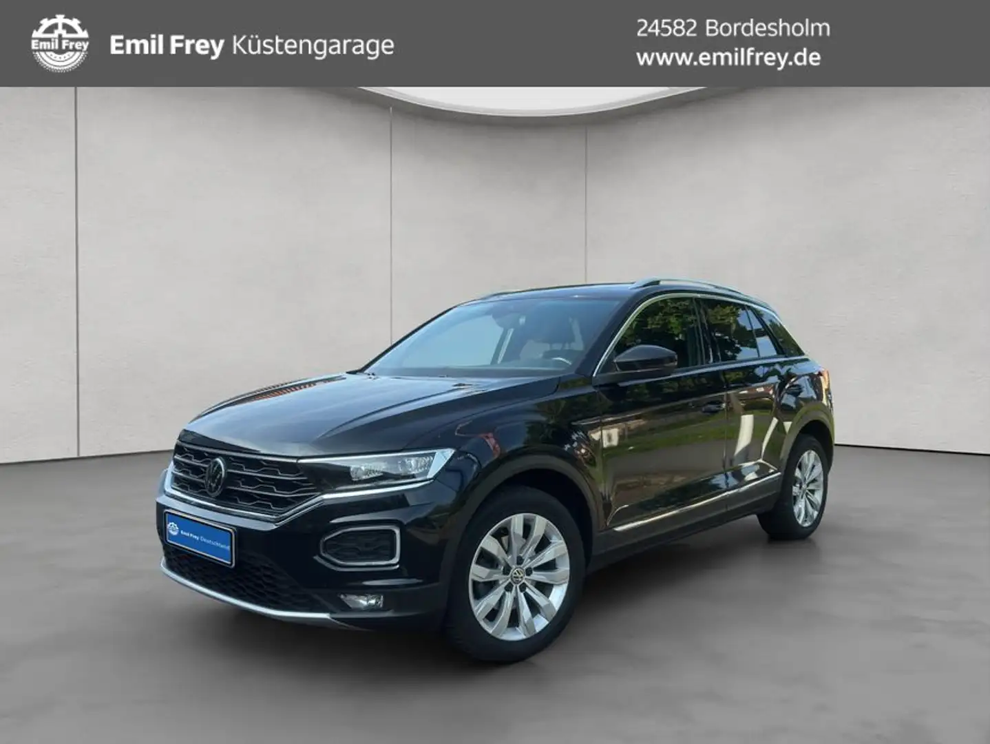 Volkswagen T-Roc 1.5 TSI ACT OPF Sport ACC AHK LED Negro - 1