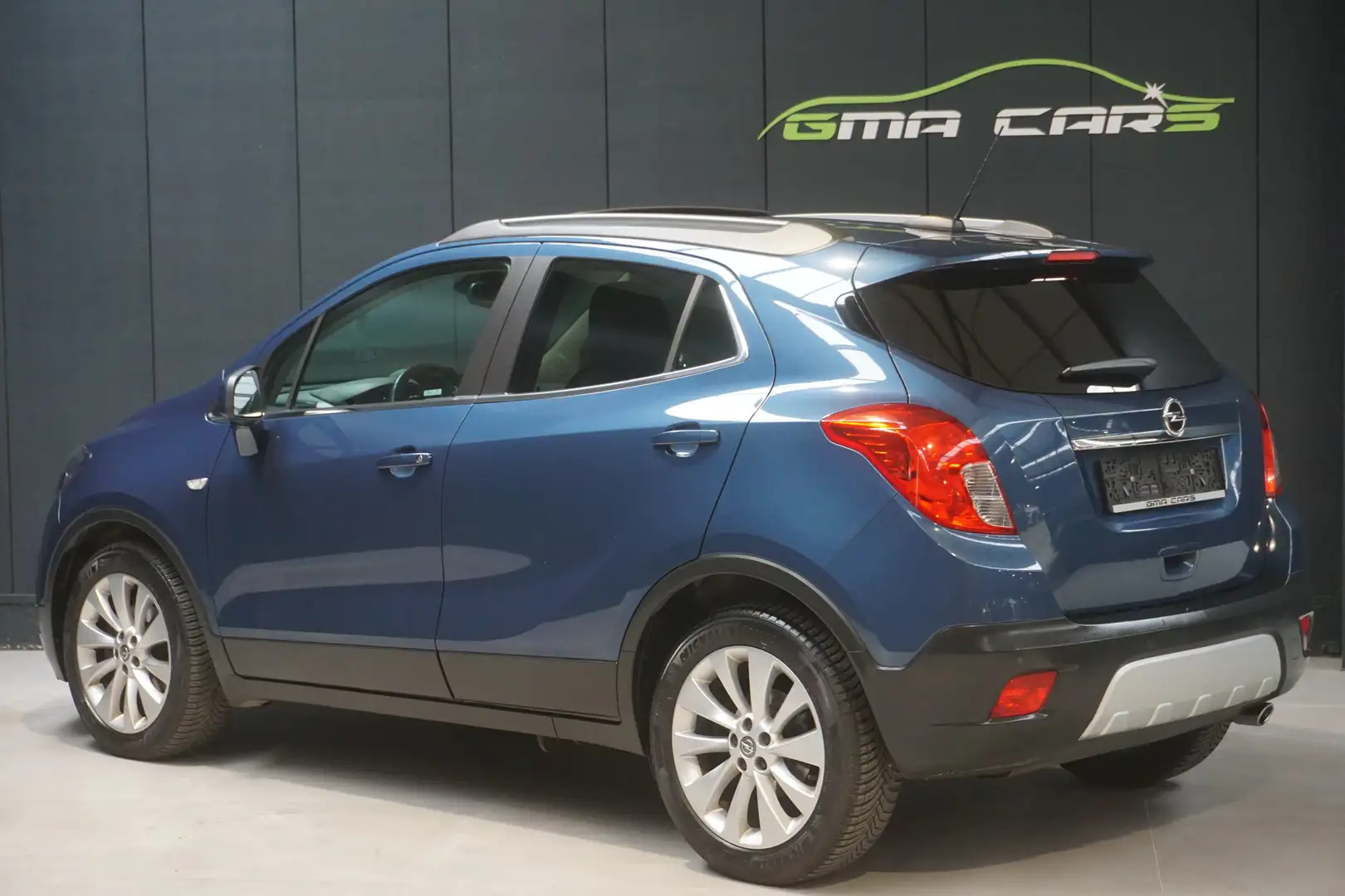 Opel Mokka 1.6 CDTI ecoFLEX 4x2 Schuifdak-Nav-PDC-Garantie Blauw - 2