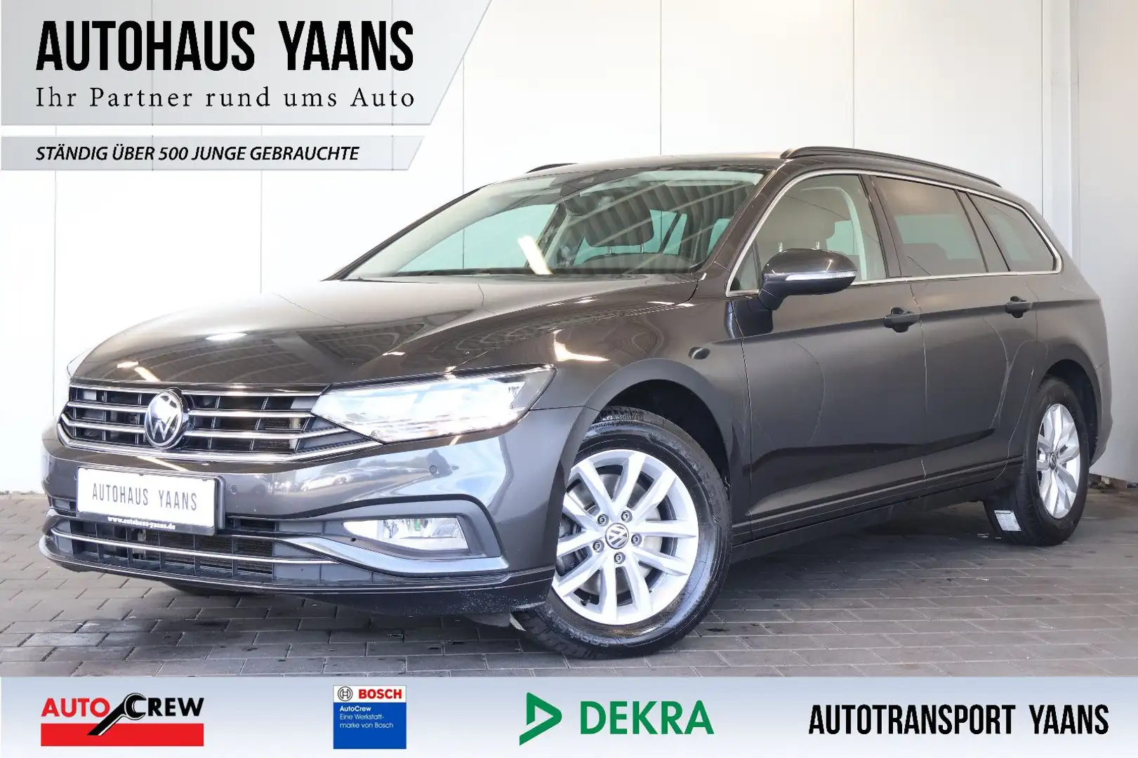 Volkswagen Passat Variant Passat 2.0 TDI Business ACC+KAM+PANO+CARPLAY Grau - 1
