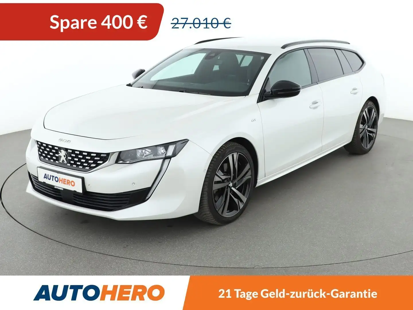Peugeot 508 1.6 PureTech GT Pack Aut*NAVI*LED*TEMPO*CAM*PDC* Weiß - 1