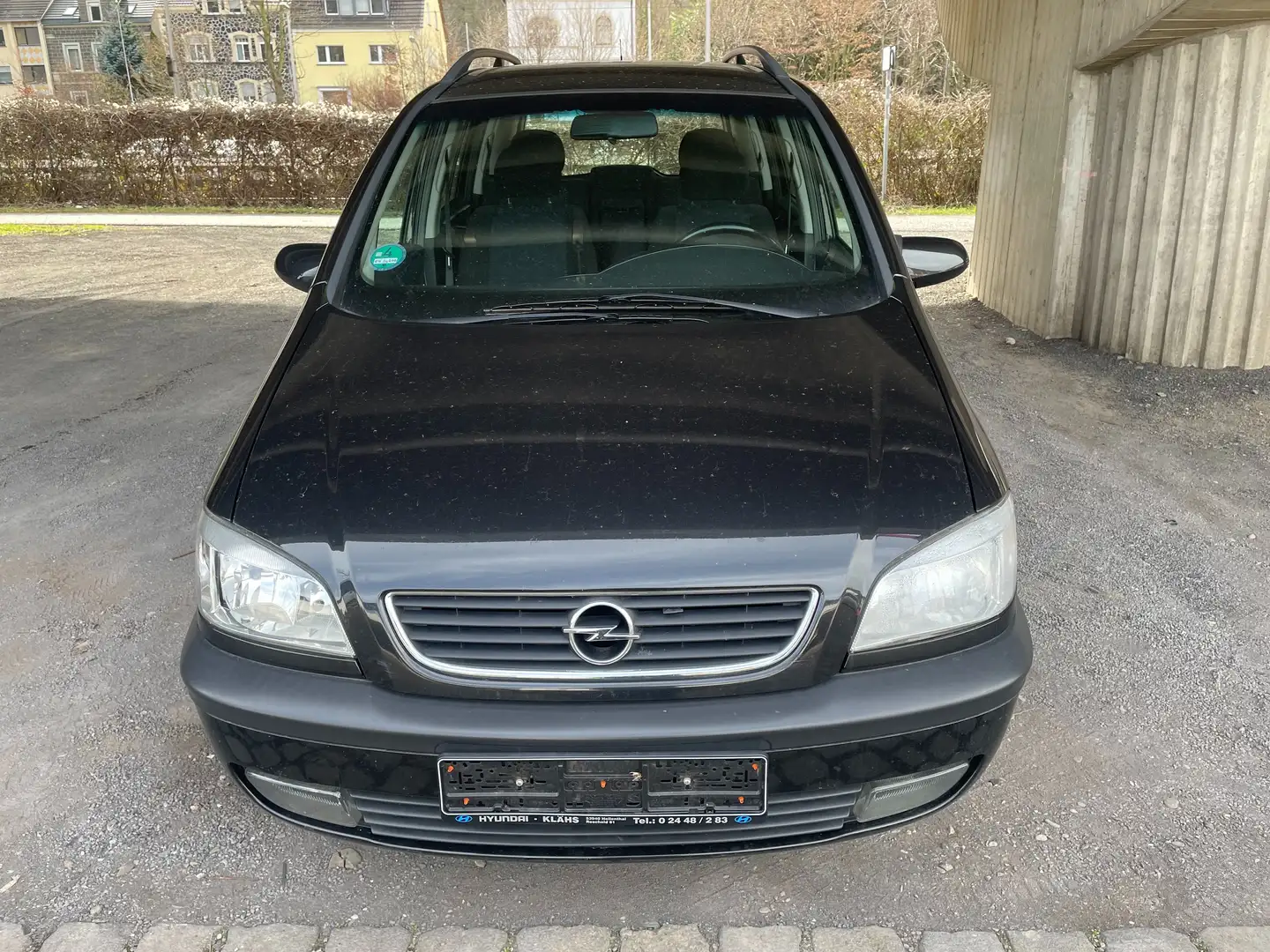 Opel Zafira 1.8 16V Elegance*KLIMA*7 SITZER Чорний - 2