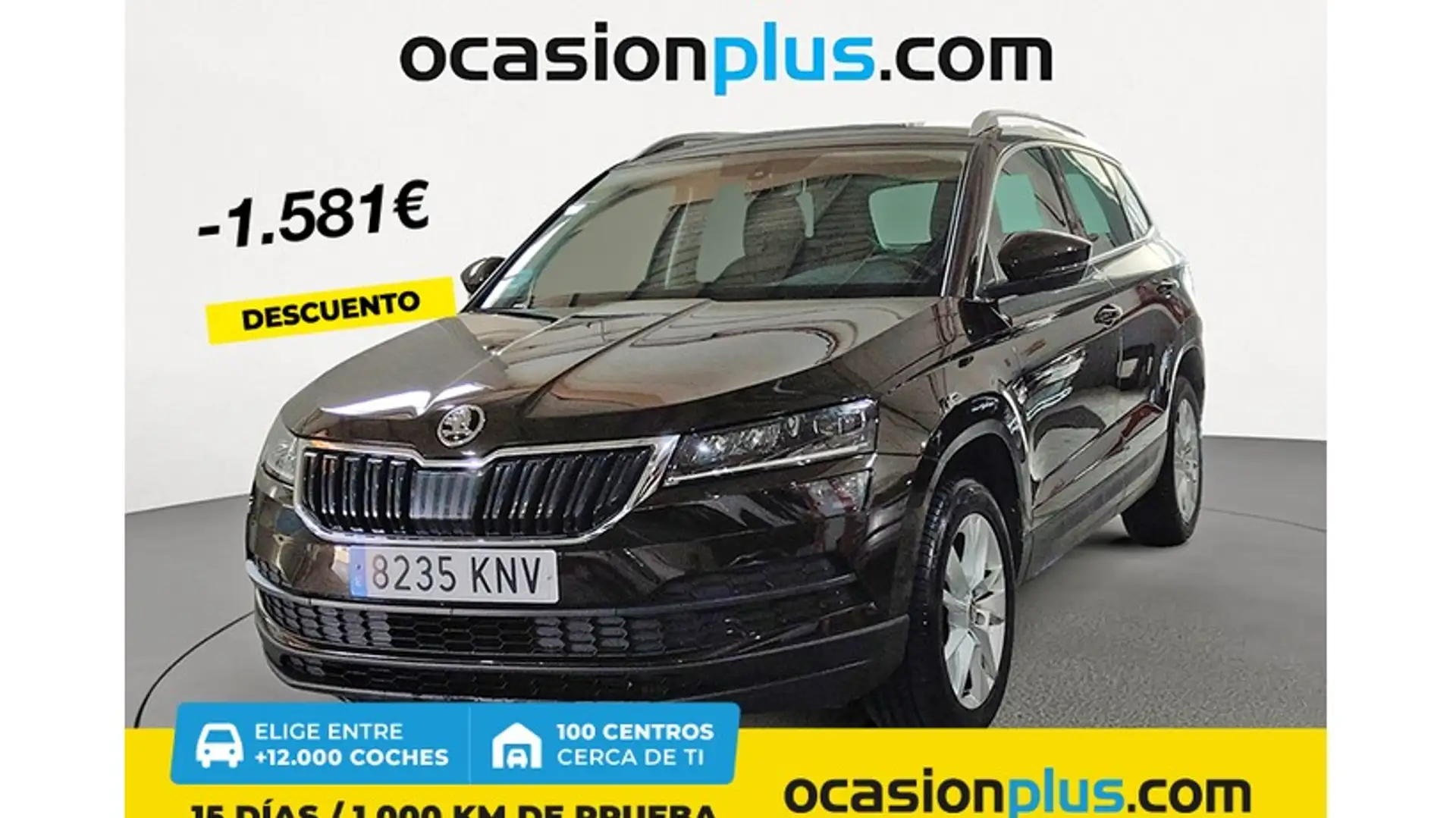 Skoda Karoq 1.0 TSI Ambition DSG Brun - 1