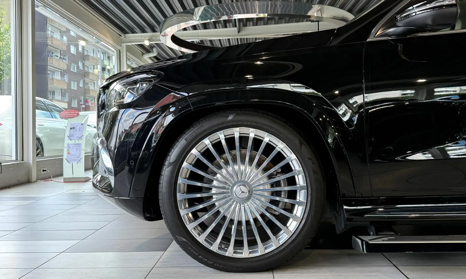 Mercedes-Benz GLS 600 Maybach 4Matic*E-Aktive*BurmHighEnd*Pano Zwart - 2