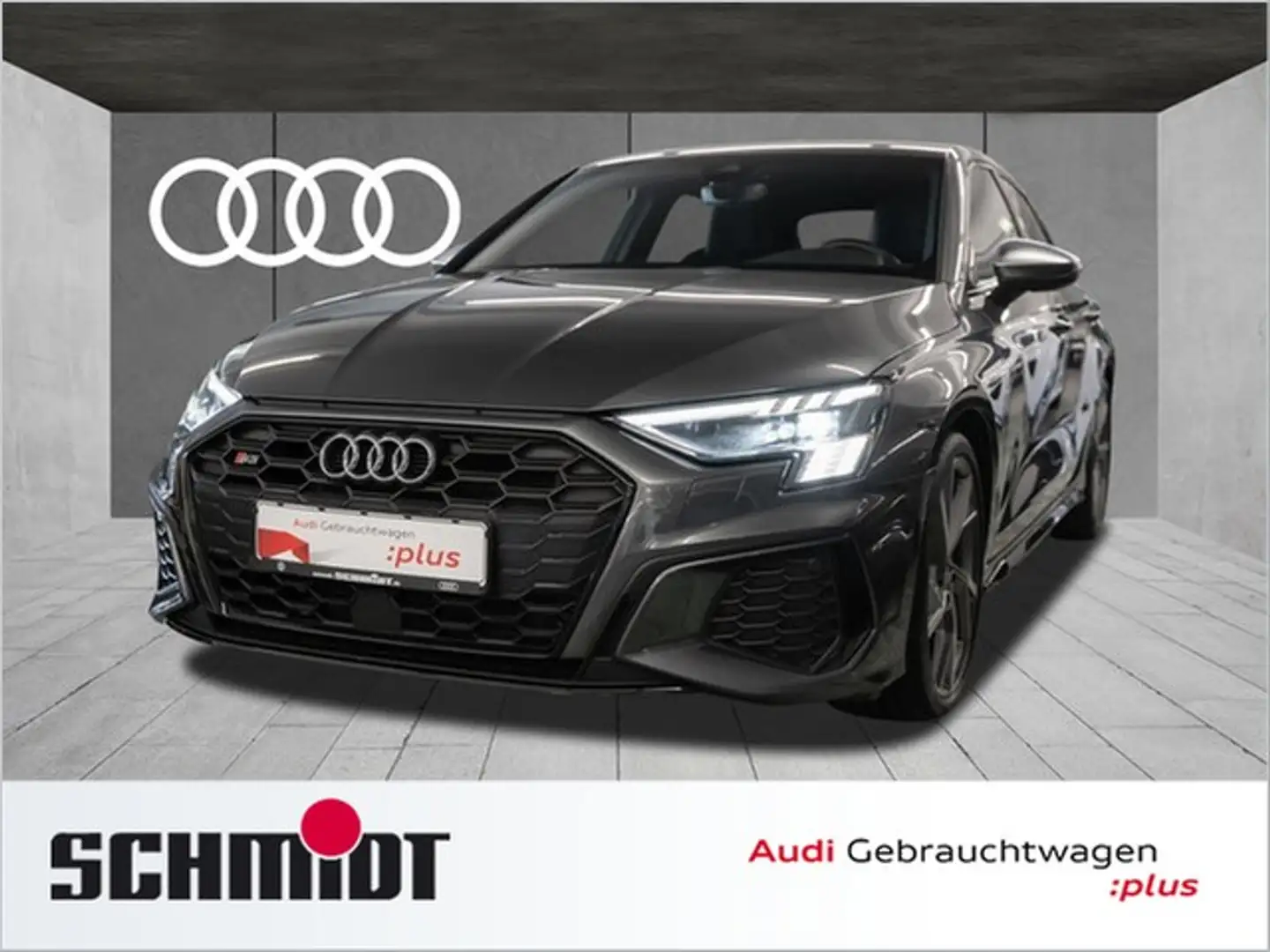 Audi S3 Sportback LM19 Matrix LED Navi+ ACC B&O Kamera Gris - 1