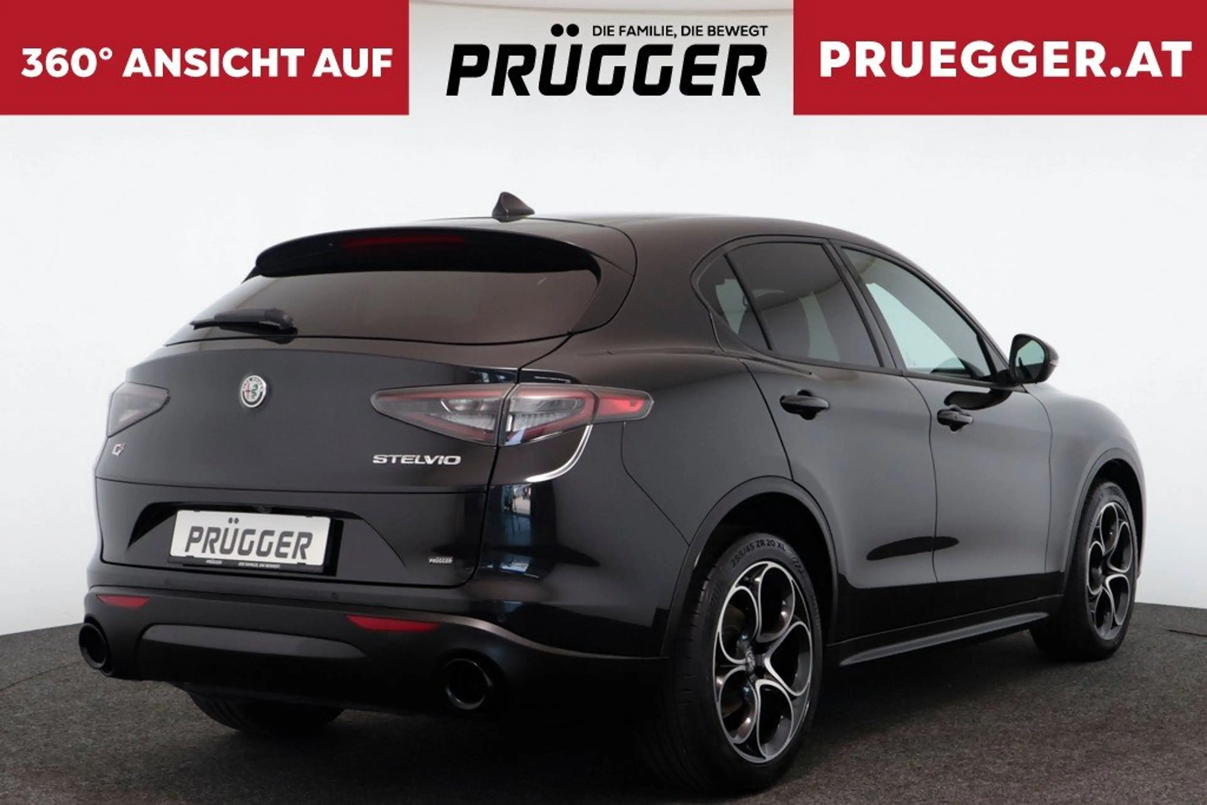 Alfa Romeo Stelvio Sprint 2,2 16 V 210 AT8 Q4 BLACKLINE 20ZOLL — photo 5