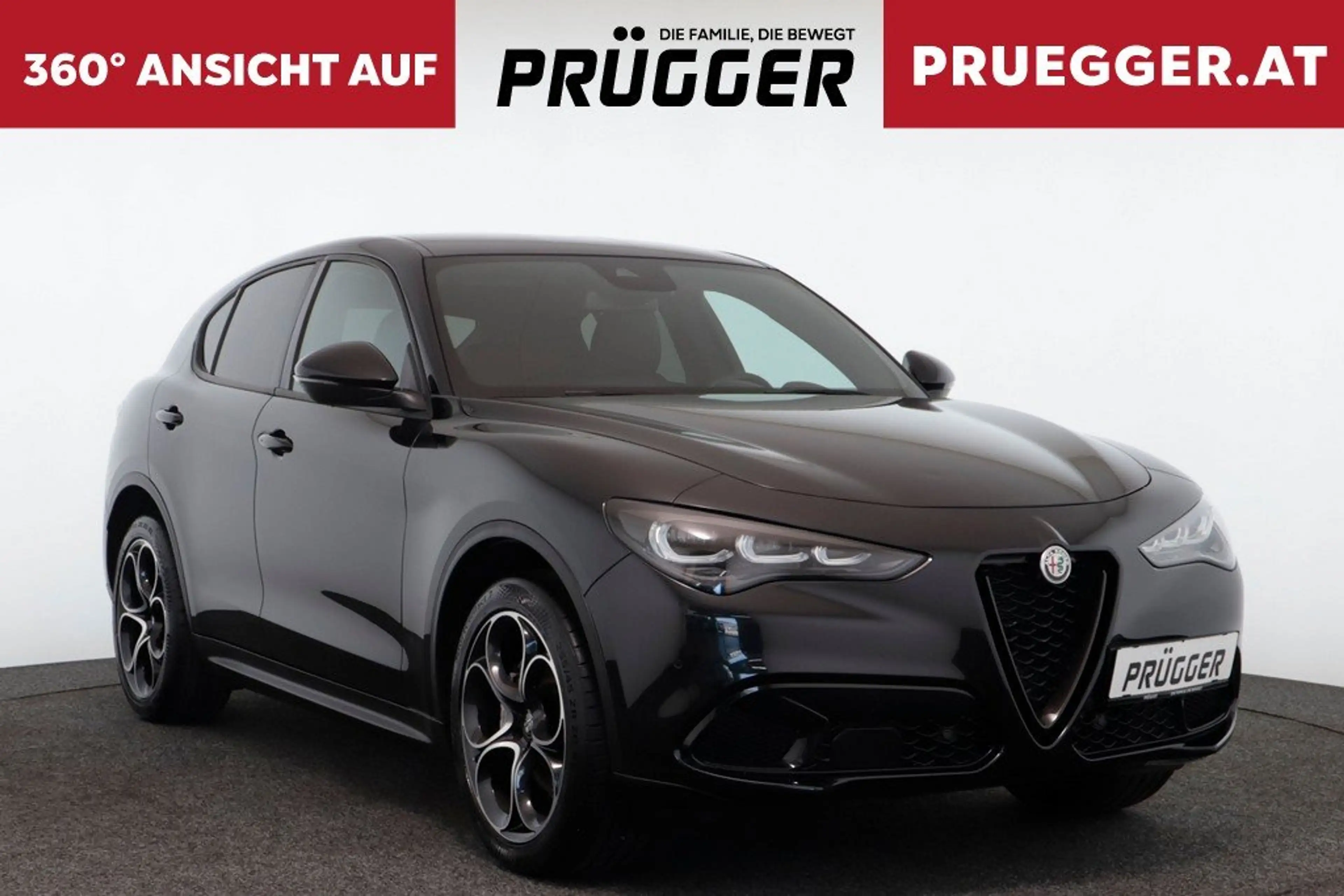 Alfa Romeo Stelvio Sprint 2,2 16 V 210 AT8 Q4 BLACKLINE 20ZOLL — photo 4