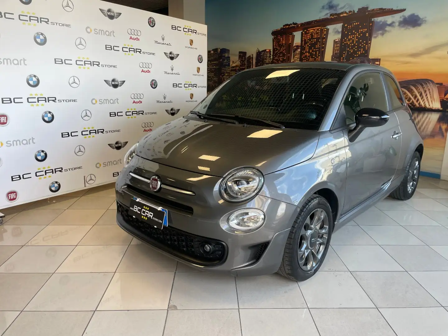 Fiat 500 1.0 Hybrid Connect Grigio - 1