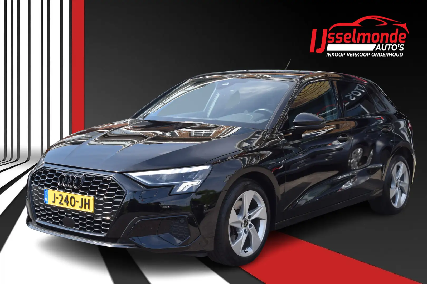 Audi A3 Sportback 30 TFSI Business edition Sportstoelen Ap Zwart - 1