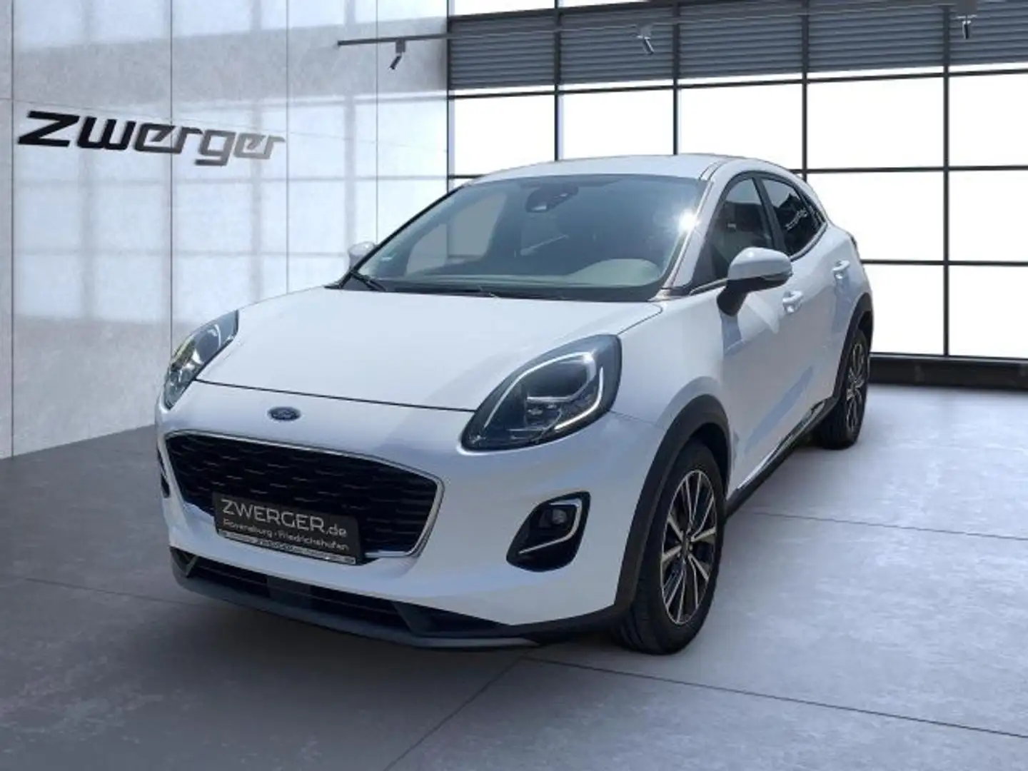 Ford Puma Titanium Tempomat Navi DAB+ PDC Alu 17" Klima Weiß - 1