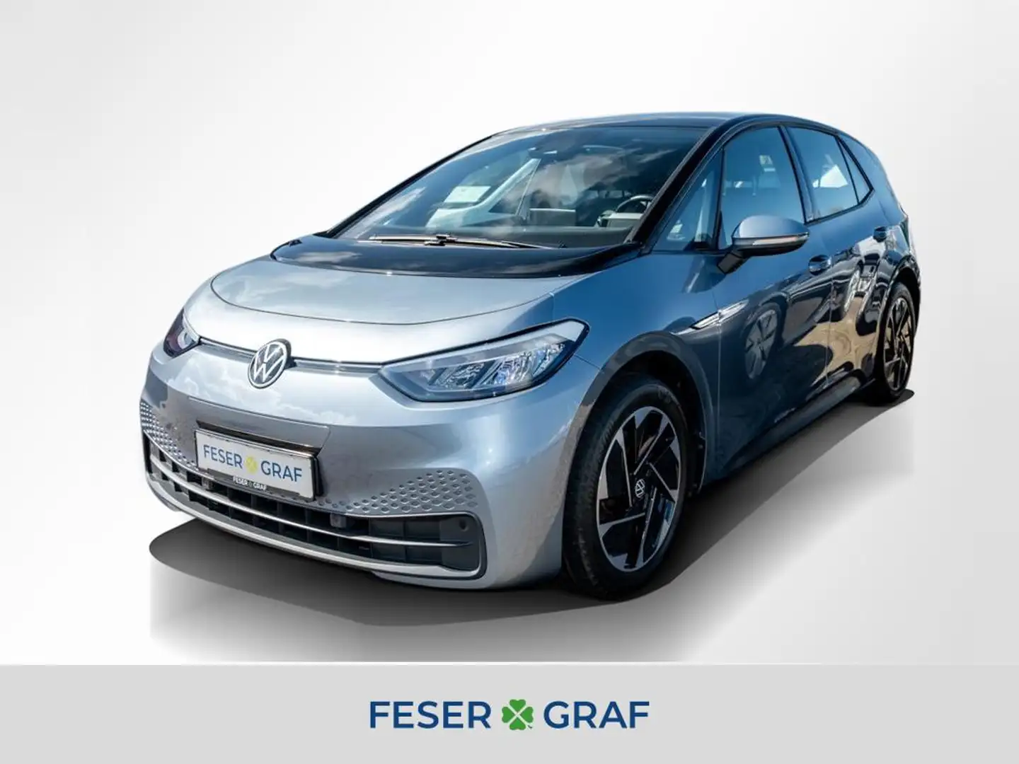 Volkswagen ID.3 Pro Performance 150kW LED/ACC/WÄRMEPUMPE/SHZ Blau - 1